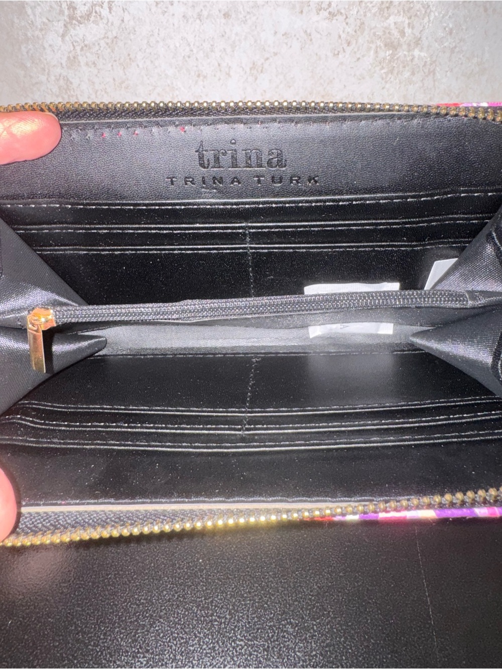 Trina Turk Multi-Color Patterned Wallet - Picture 4 of 5